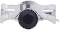 Messingschlager Hi-point platformpedalen stadsfiets zilver set