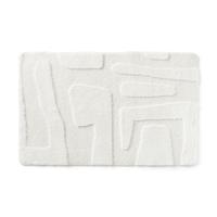 Vloerkleed native - wit - 60x90 cm