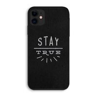Stay true: iPhone 11 Biologisch afbreekbaar hoesje