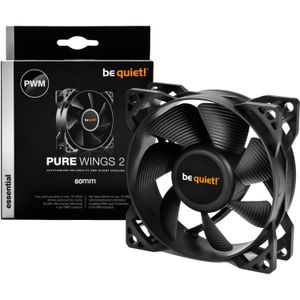 be quiet! Pure Wings 2 PWM 80mm case fan 4-pin PWM fan-connector