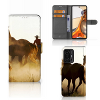 Xiaomi 11T | 11T Pro Telefoonhoesje met Pasjes Design Cowboy - thumbnail