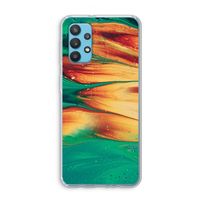Green Inferno: Samsung Galaxy A32 4G Transparant Hoesje