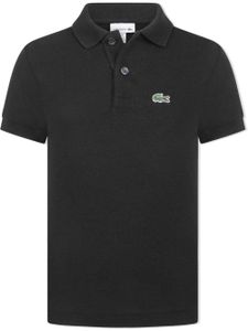 Lacoste Kids polo à logo brodé - Noir