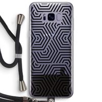 Magic pattern: Samsung Galaxy S8 Plus Transparant Hoesje met koord