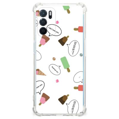 OPPO A16 | A16s | A54s Beschermhoes IJsjes OPPO A16 | A16s | A54s Beschermhoes IJsjes