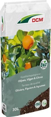 Potgrond olij/vijg/citrus bio 30l - Dcm