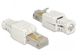 DeLOCK 86415 RJ-45 Wit kabel-connector