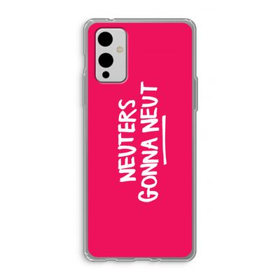 Neuters (roze): OnePlus 9 Transparant Hoesje