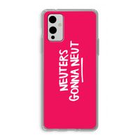 Neuters (roze): OnePlus 9 Transparant Hoesje