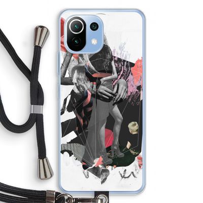 Dissimulation du réel: Xiaomi Mi 11 Lite Transparant Hoesje met koord