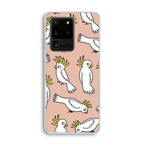Papegaai: Samsung Galaxy S20 Ultra Transparant Hoesje