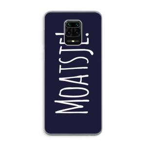 Moatsje!: Xiaomi Redmi Note 9 Pro Transparant Hoesje