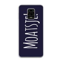 Moatsje!: Xiaomi Redmi Note 9 Pro Transparant Hoesje