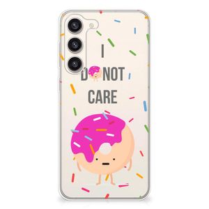 Samsung Galaxy S23 Plus Siliconen Case Donut Roze