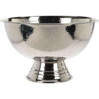 Excellent Houseware Champagnekoeler - op voet - RVS - 40x24 cm Excellent Houseware Champagnekoeler - op voet - RVS - 40x24 cm