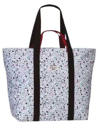 Fabrizio strandtas 46 x 46 cm polyester wit