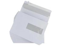 Gallery enveloppen ft 156 x 220 mm, venster rechts (500 stuks)