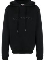 Charles Jeffrey Loverboy hoodie à logo brodé - Noir