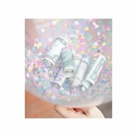 Confetti ballon vulset 90 cm