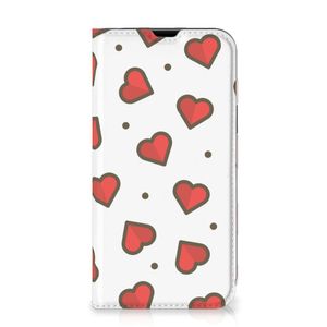 iPhone 13 Hoesje met Magneet Hearts