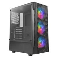 Antec NX260 tower behuizing 3x USB-A | RGB | Tempered Glass