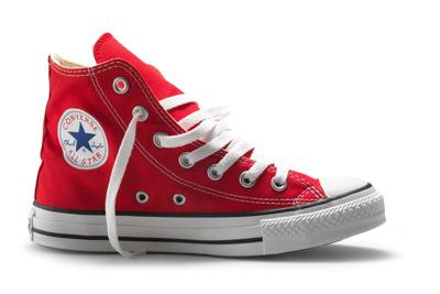 Converse All Stars Hoog Rood maat