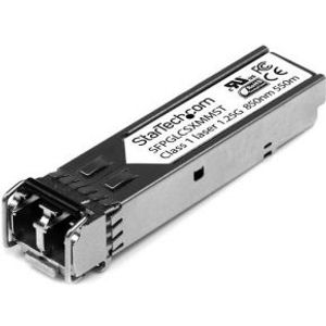 StarTech.com Cisco-compatibele gigabit glasvezel SFP-zendontvangermodule MM LC 550 m (Mini-GBIC)