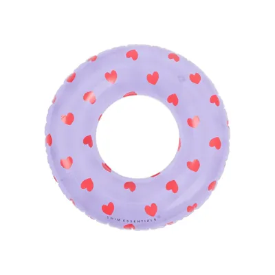 Swim Essentials Zwemband Sweet Hearts Lila 55 cm