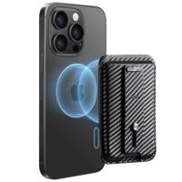 Magnetic Wallet (HaloLock) - Black Carbon Fiber