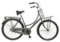 Aldo 28 inch omafiets cargo 57cm 3v grigio mat