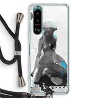 I will not feel a thing: Sony Xperia 5 III Transparant Hoesje met koord