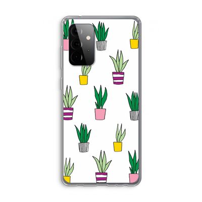 Sanseveria: Samsung Galaxy A72 Transparant Hoesje