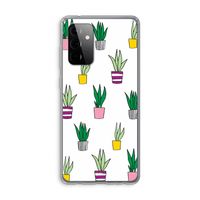 Sanseveria: Samsung Galaxy A72 Transparant Hoesje