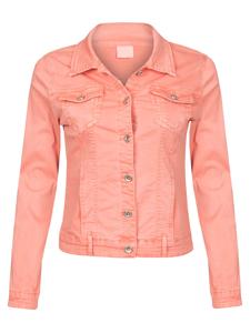 Jeans Jacket Stretch Koraal