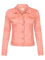 Jeans Jacket Stretch Koraal