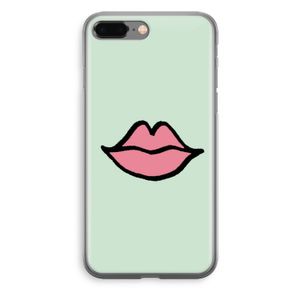 Kusje: iPhone 8 Plus Transparant Hoesje