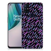 OnePlus Nord N10 5G TPU bumper Feathers Color - thumbnail