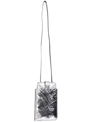 Maison Margiela pochette pour smartphone Broken Mirror - Gris