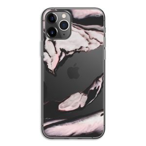 Roze stroom: iPhone 11 Pro Transparant Hoesje