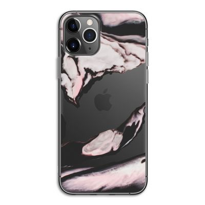 Roze stroom: iPhone 11 Pro Transparant Hoesje
