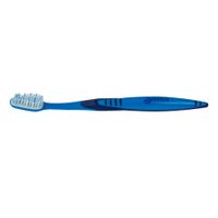 Tandenborstel met verwisselbare kop, soft, blauw Maat: