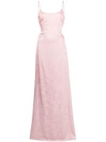 Reformation robe longue Allium - Rose