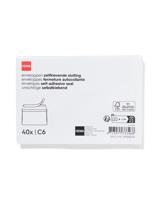 HEMA Enveloppen C6 - 40 Stuks (wit)