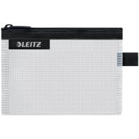 Reisetui Leitz WOW 105x6x140mm waterafstotend rits zwart transparant