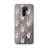 Rock: Xiaomi Redmi 9 Transparant Hoesje