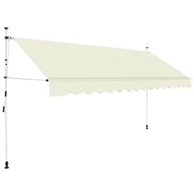 Luifel handmatig uittrekbaar 350 cm crème