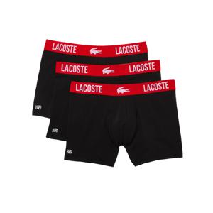 Lacoste Lacoste Boxershorts Heren Microfiber Zwart 3-Pack