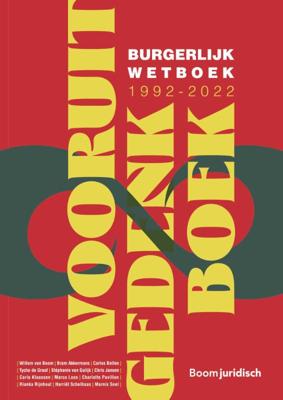 Vooruitgedenkboek Burgerlijk Wetboek 1992-2022 (Paperback)