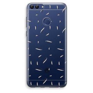 Hipster stripes: Huawei P Smart (2018) Transparant Hoesje