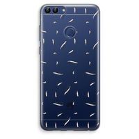 Hipster stripes: Huawei P Smart (2018) Transparant Hoesje
